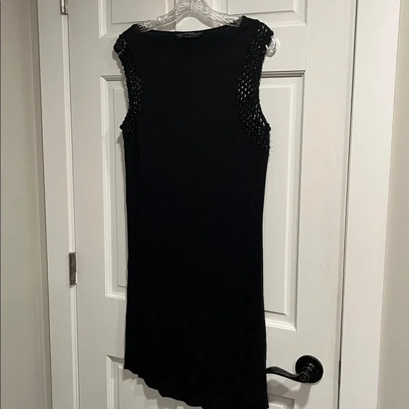 ALLSAINTS Eshi Vest Dress Hand Embellished US Size 6 - Picture 3 of 10